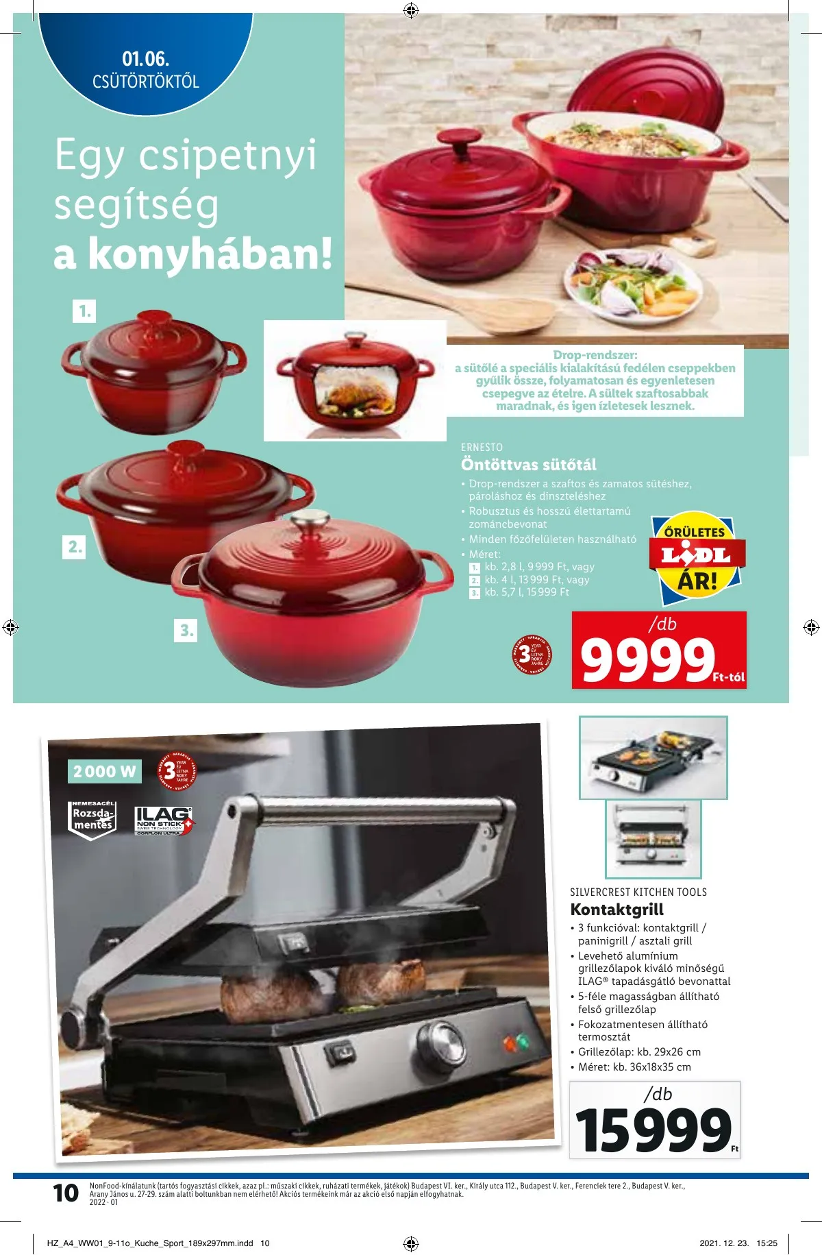 Lidl akciós újság 01.06–01.06 – 10. oldal