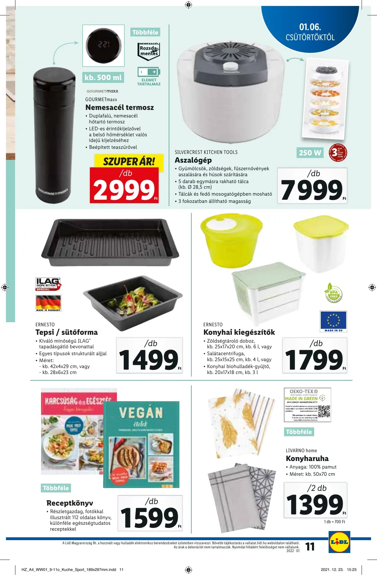 Lidl akciós újság 01.06–01.06 – 11. oldal