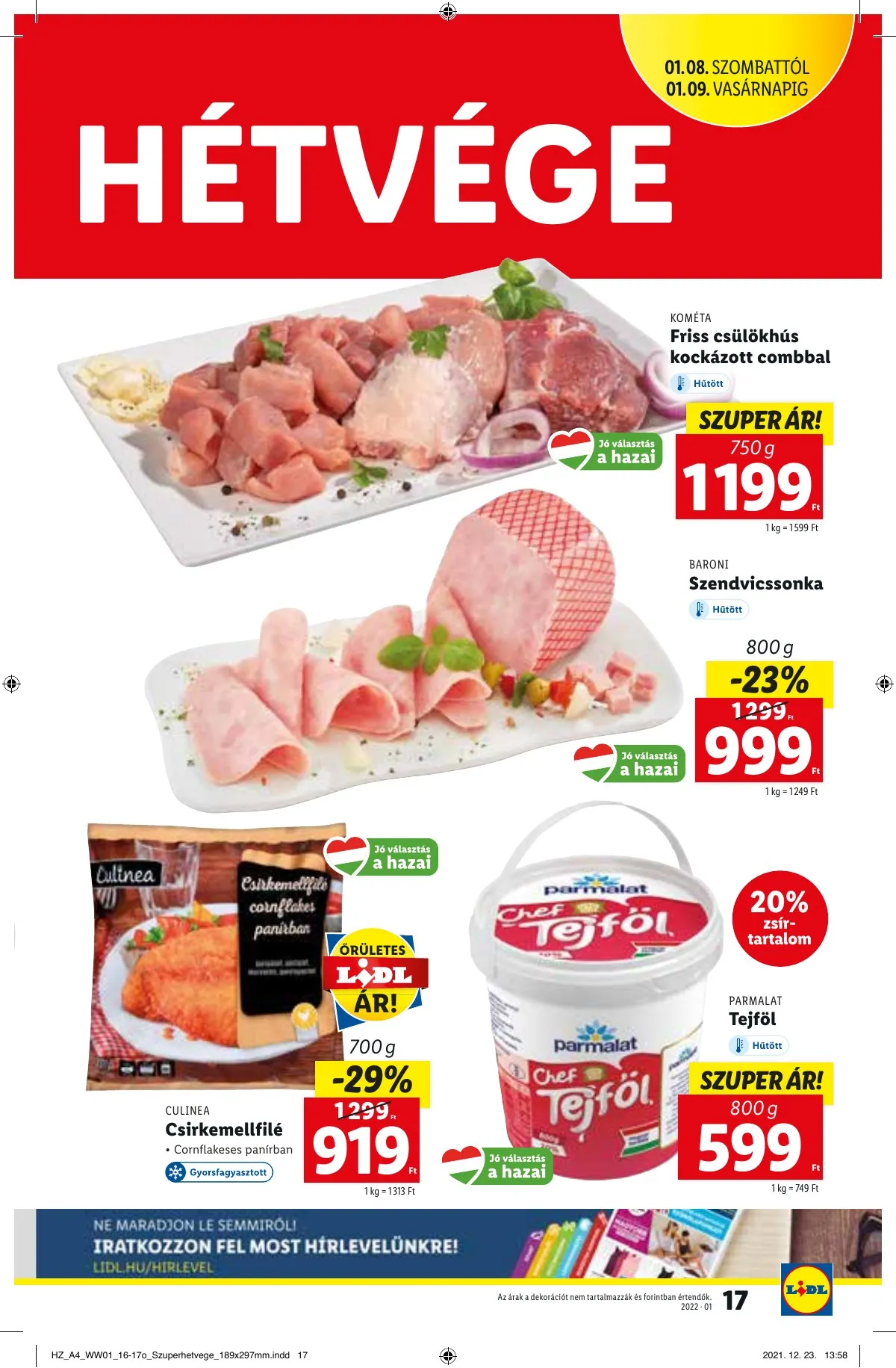 Lidl akciós újság 01.06–01.06 – 17. oldal