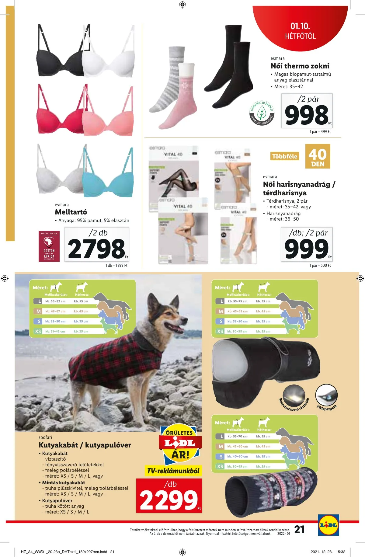 Lidl akciós újság 01.06–01.06 – 21. oldal