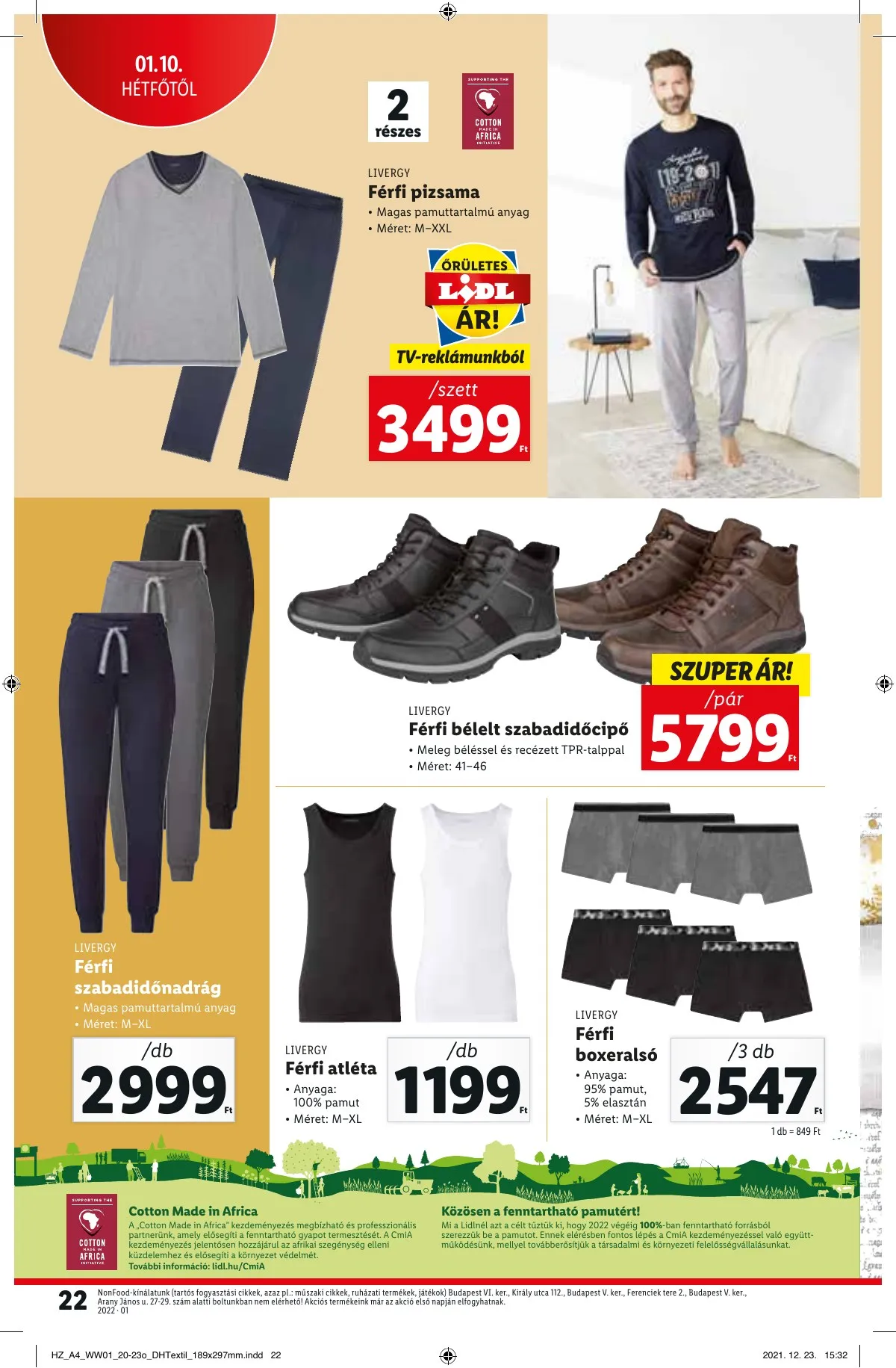 Lidl akciós újság 01.06–01.06 – 22. oldal
