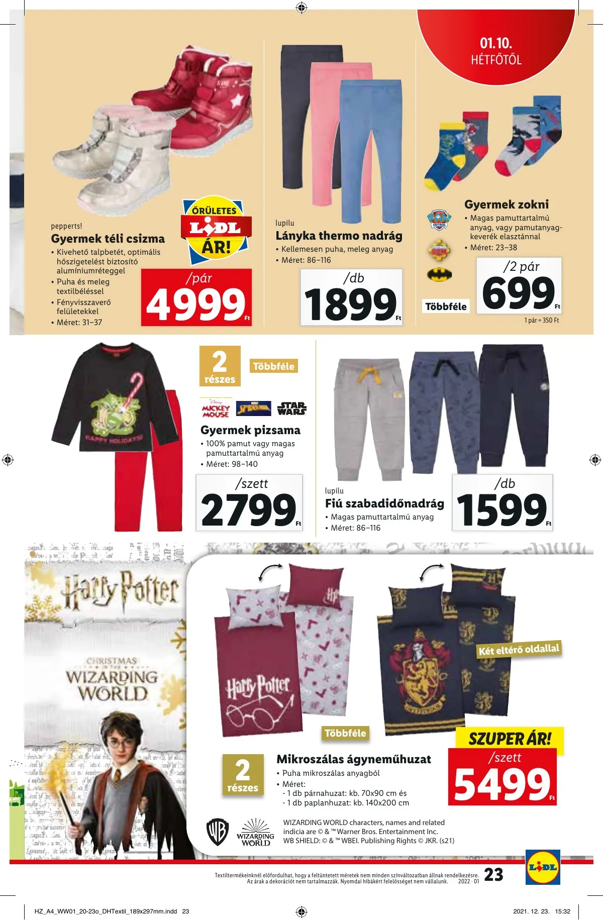 Lidl akciós újság 01.06–01.06 – 23. oldal