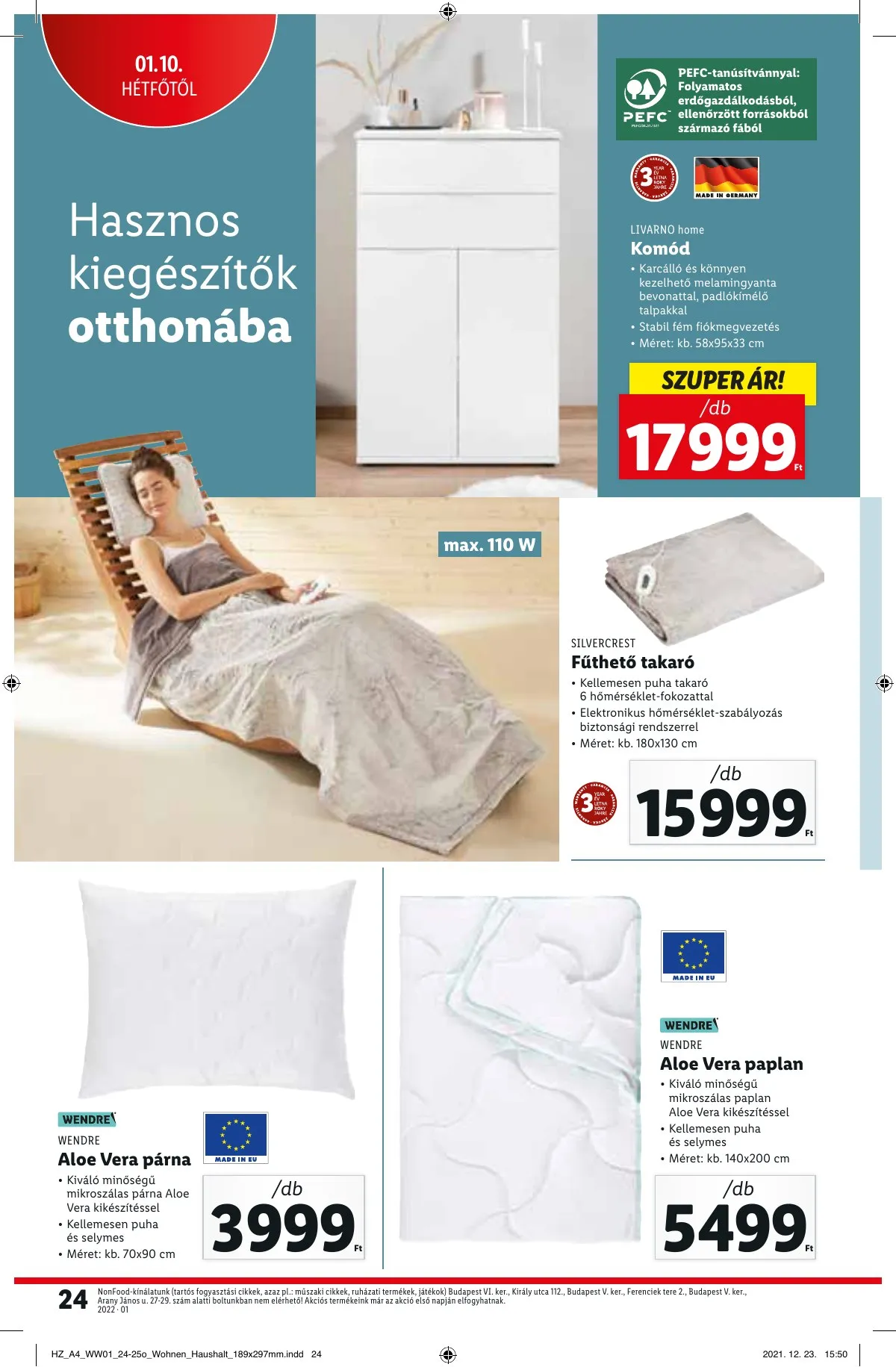 Lidl akciós újság 01.06–01.06 – 24. oldal