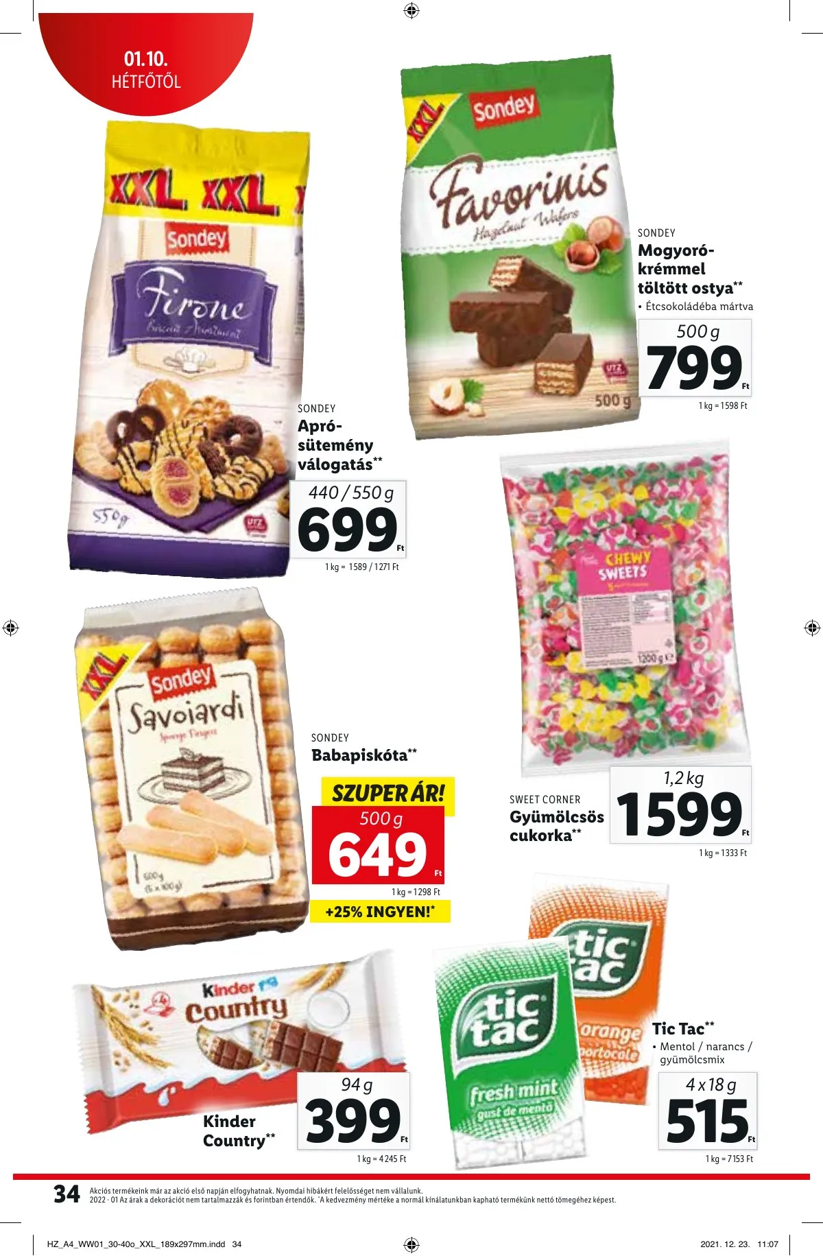 Lidl akciós újság 01.06–01.06 – 34. oldal