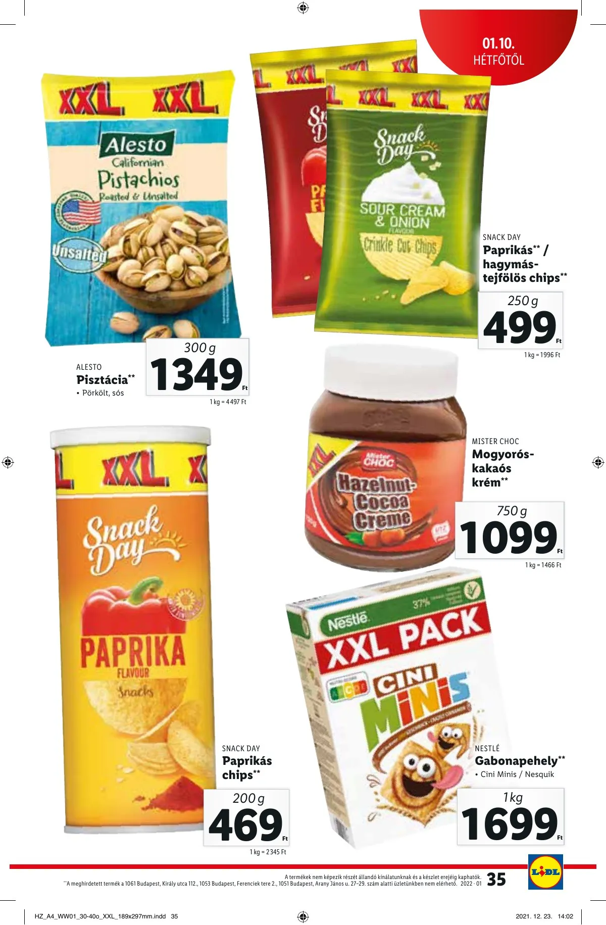 Lidl akciós újság 01.06–01.06 – 35. oldal