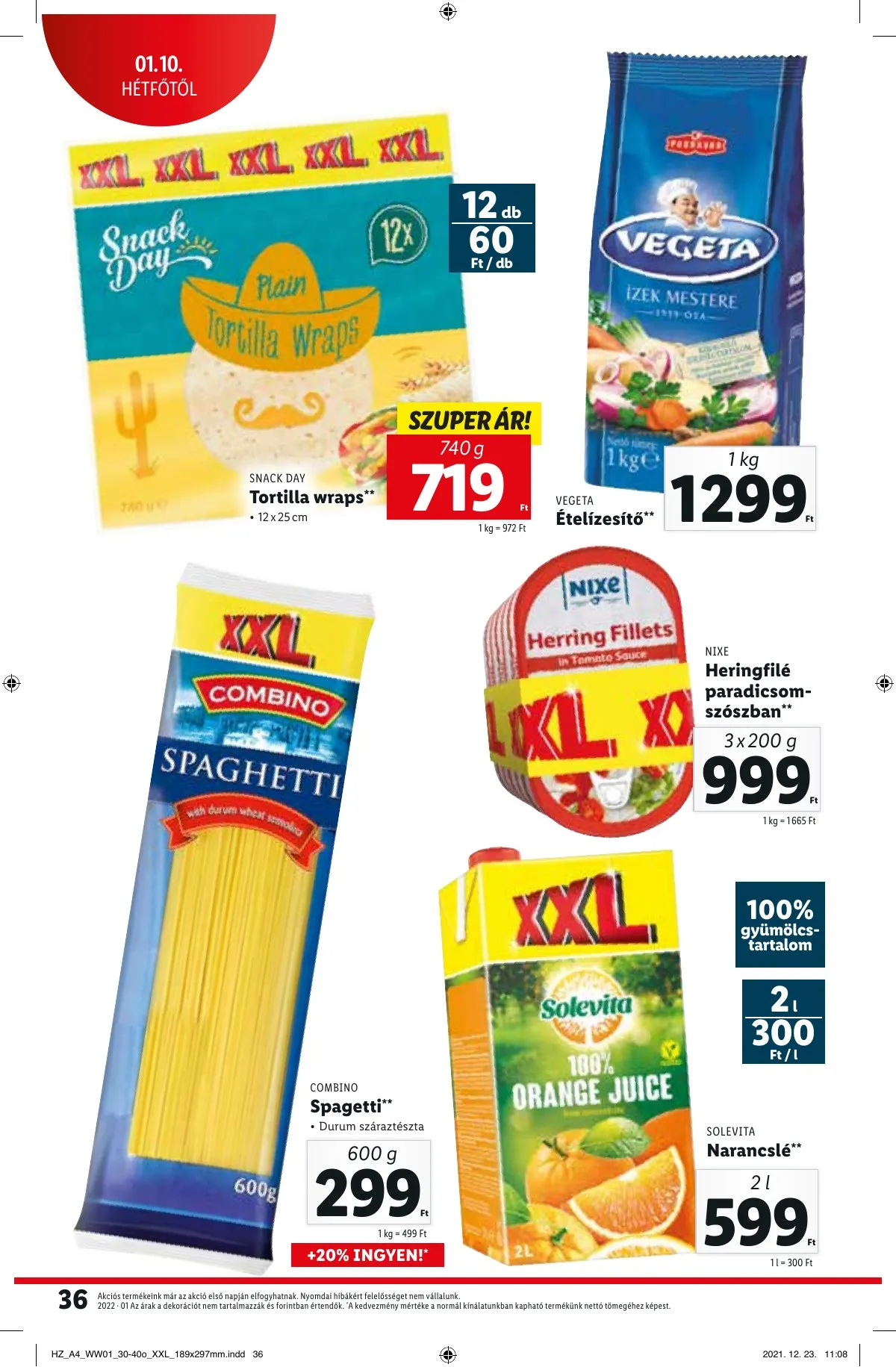Lidl akciós újság 01.06–01.06 – 36. oldal
