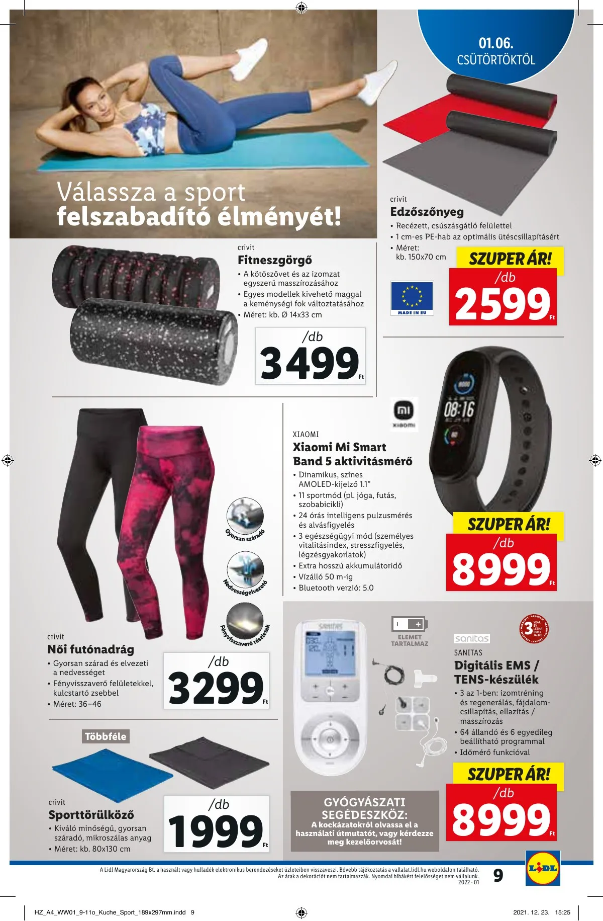 Lidl akciós újság 01.06–01.06 – 9. oldal