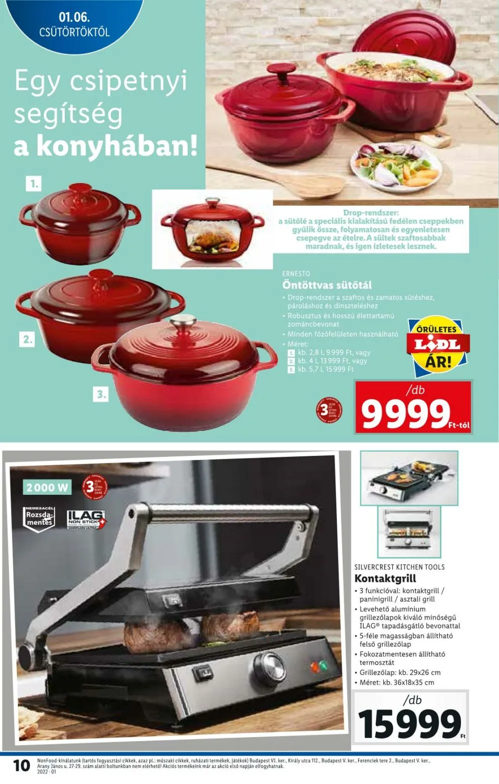 Lidl akciós újság 01.06–01.12 – 10. oldal