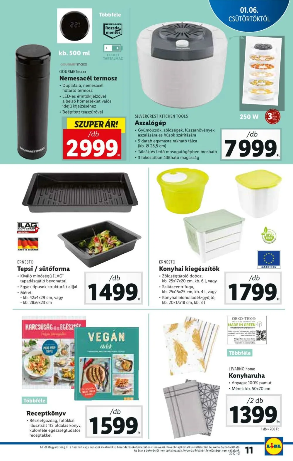 Lidl akciós újság 01.06–01.12 – 11. oldal