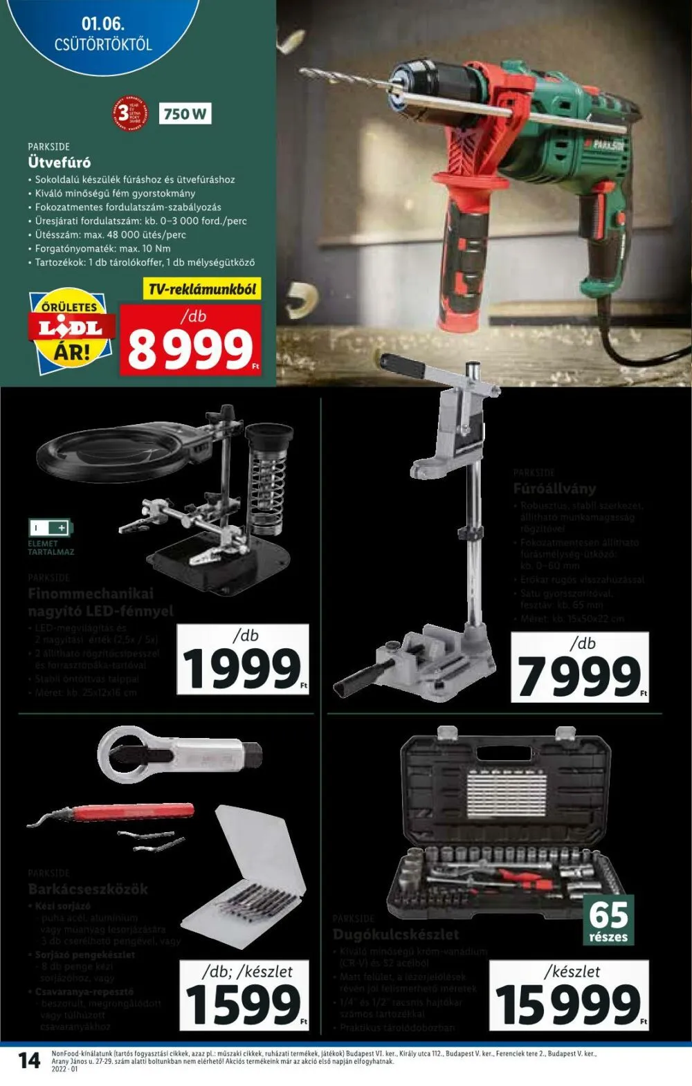 Lidl akciós újság 01.06–01.12 – 14. oldal