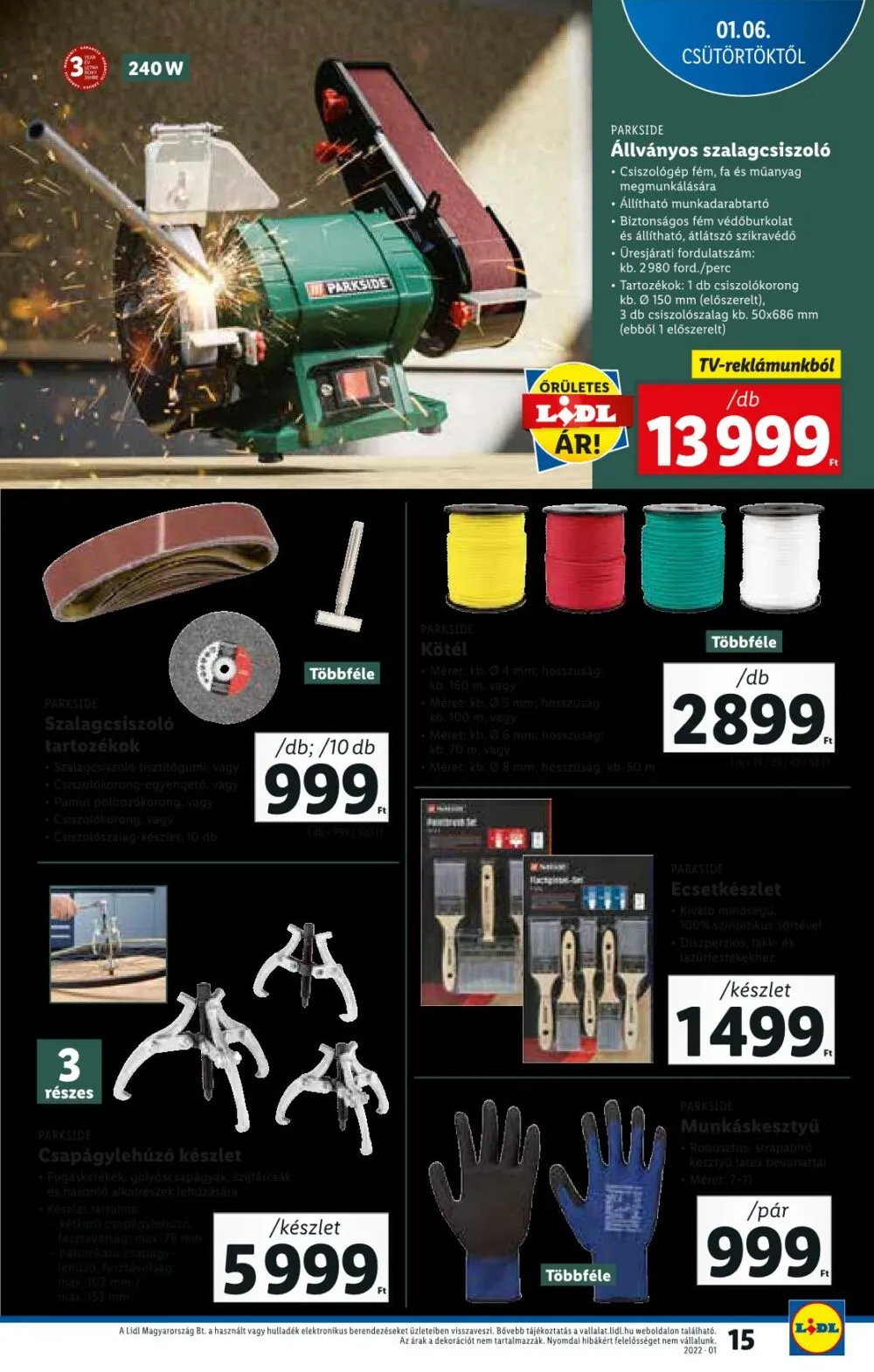 Lidl akciós újság 01.06–01.12 – 15. oldal