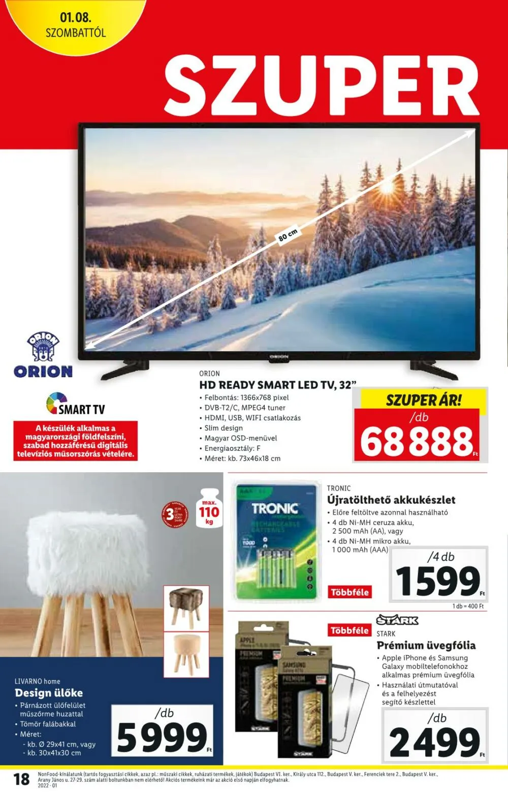 Lidl akciós újság 01.06–01.12 – 18. oldal