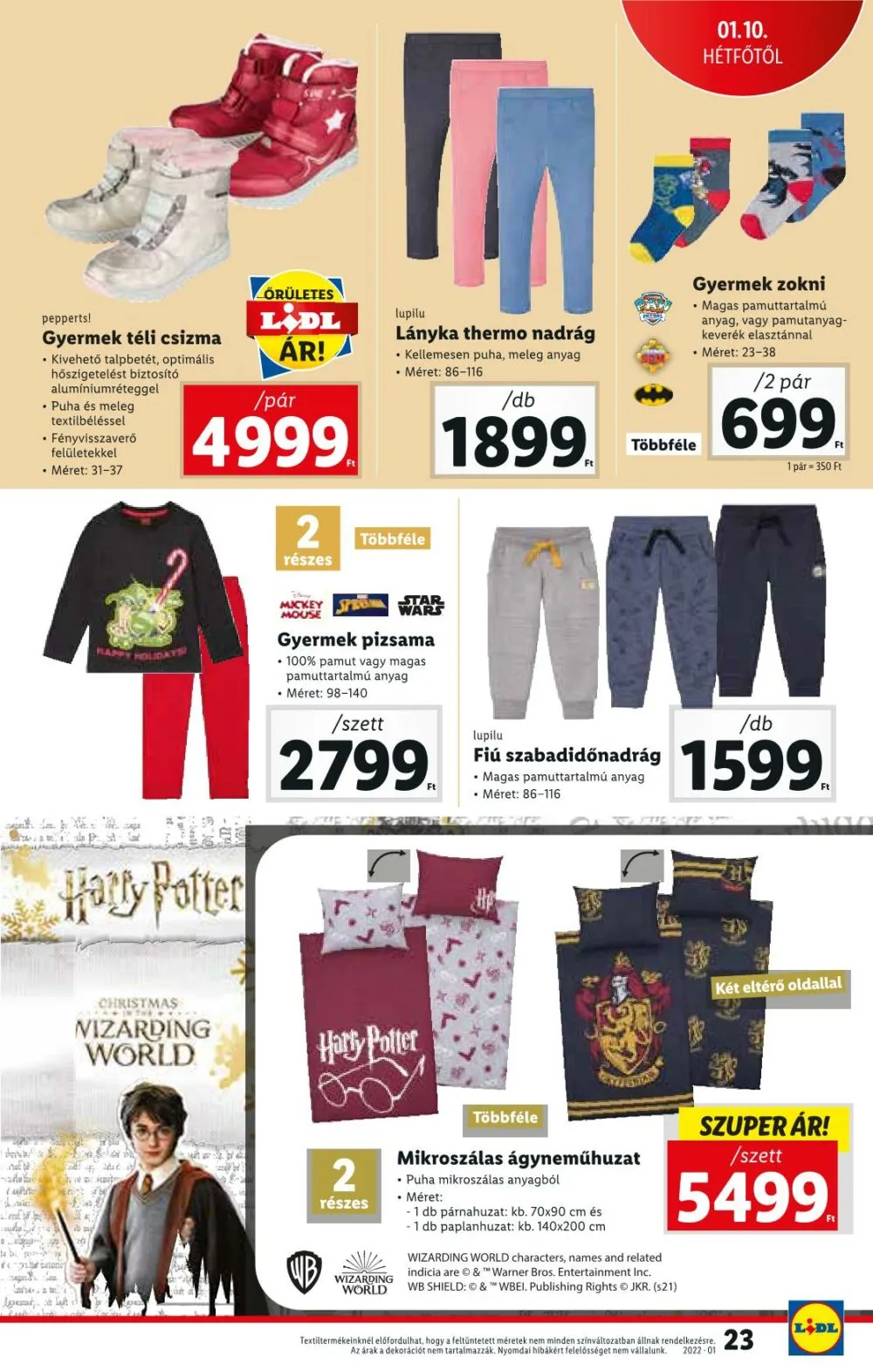 Lidl akciós újság 01.06–01.12 – 23. oldal