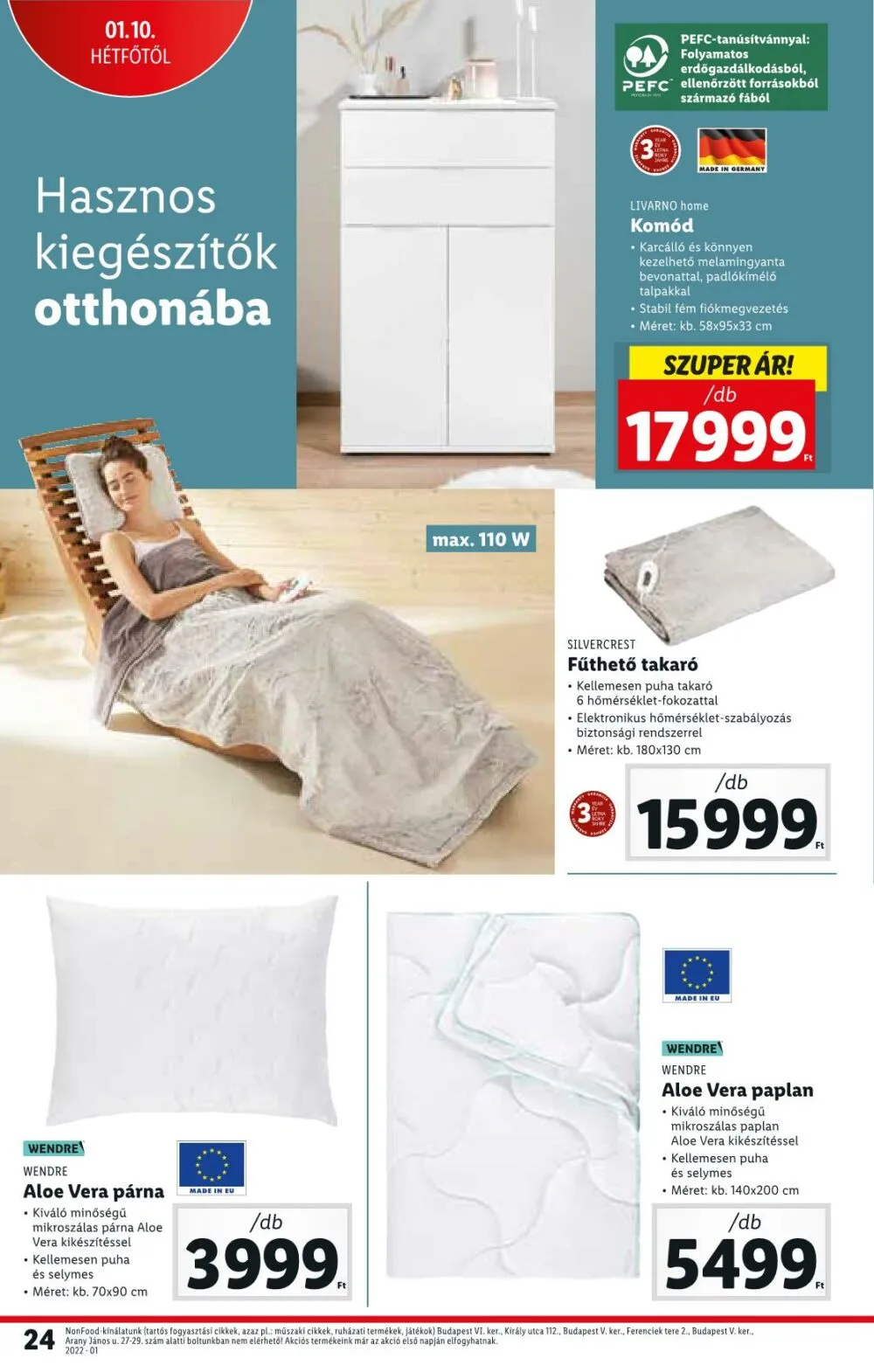 Lidl akciós újság 01.06–01.12 – 24. oldal