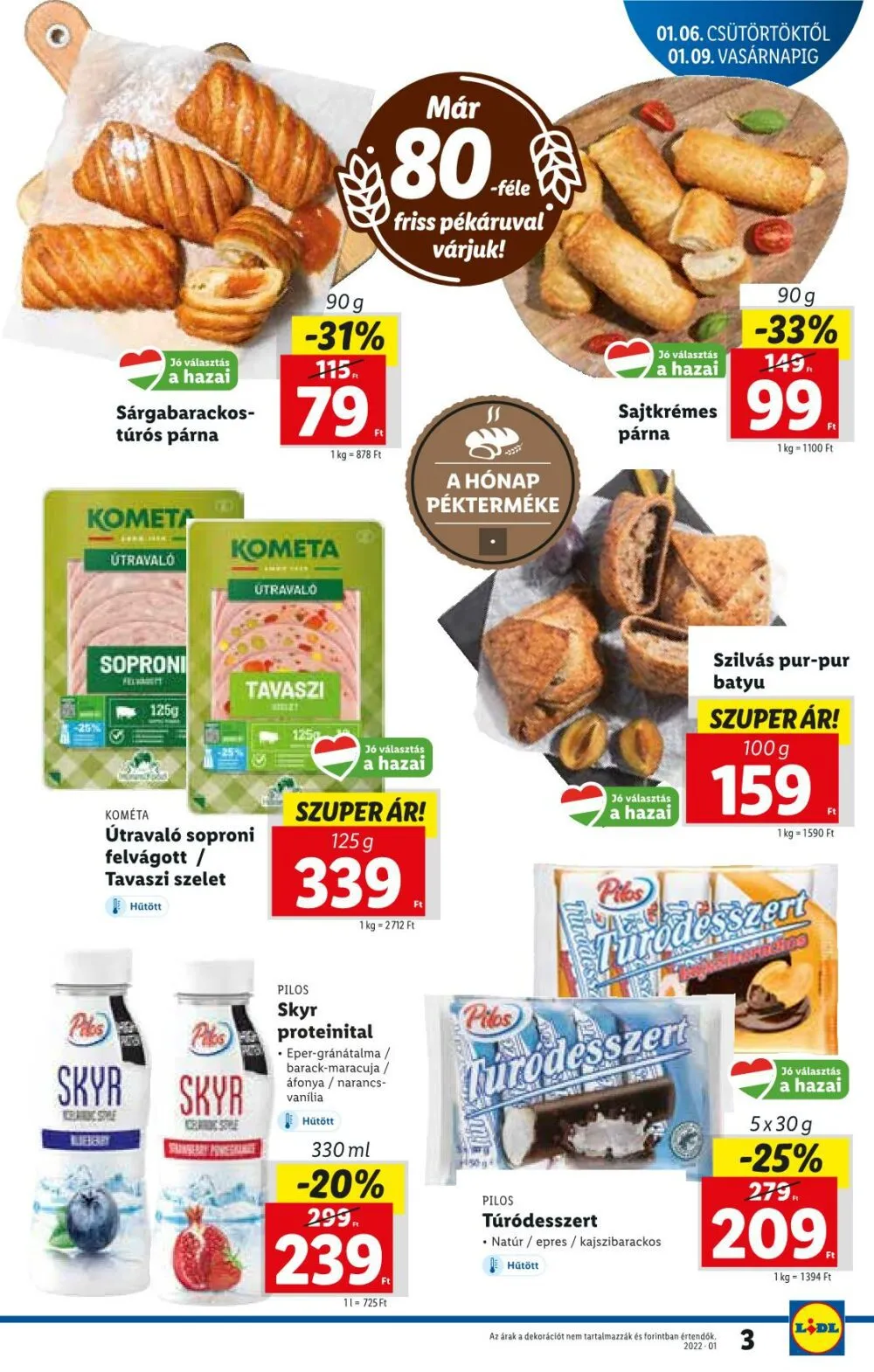 Lidl akciós újság 01.06–01.12 – 3. oldal