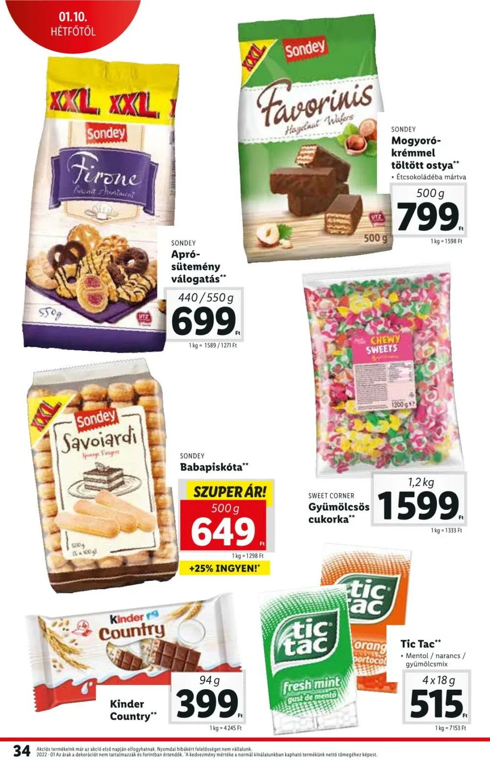 Lidl akciós újság 01.06–01.12 – 34. oldal
