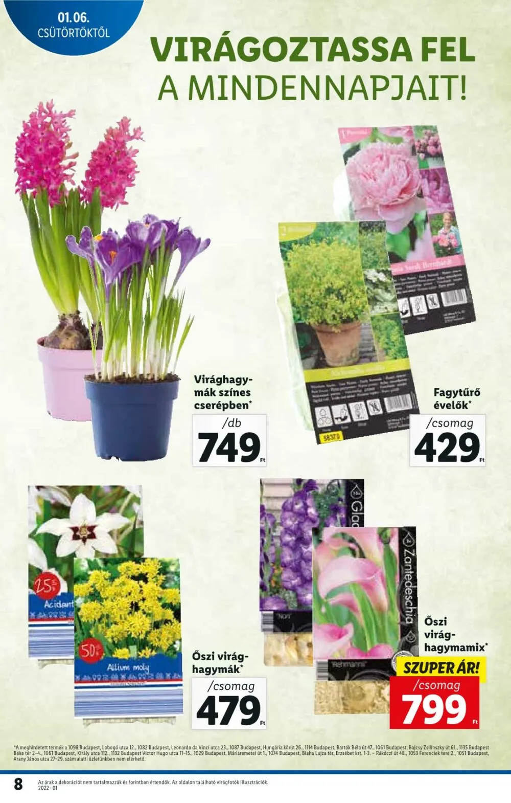 Lidl akciós újság 01.06–01.12 – 8. oldal