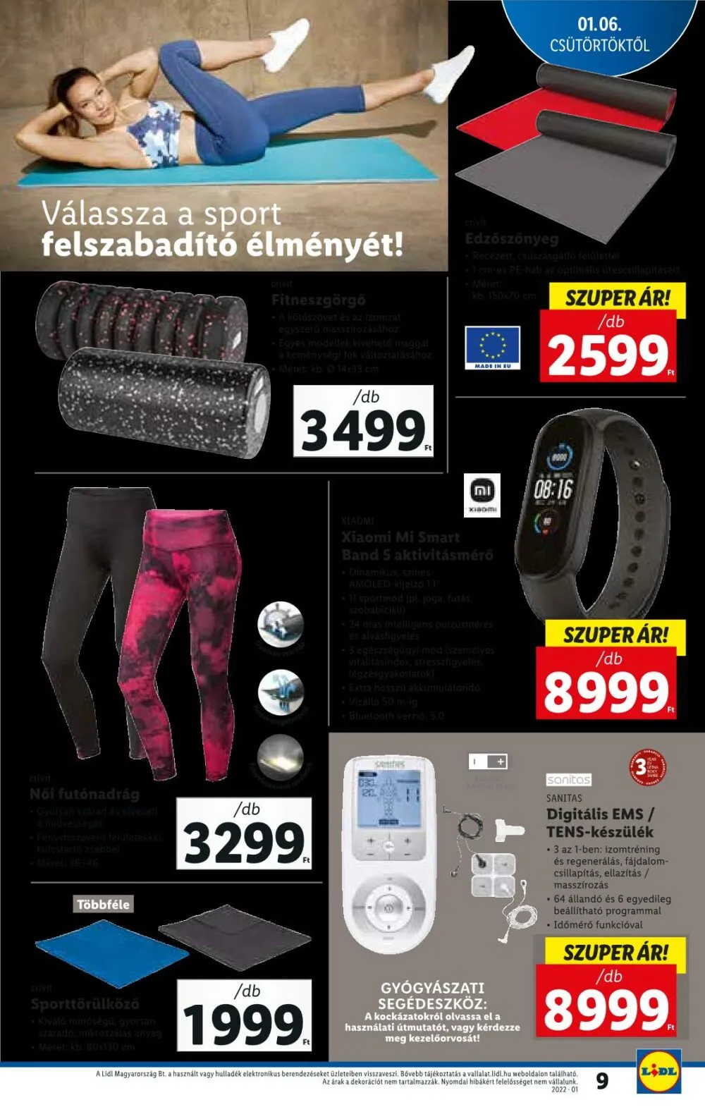 Lidl akciós újság 01.06–01.12 – 9. oldal