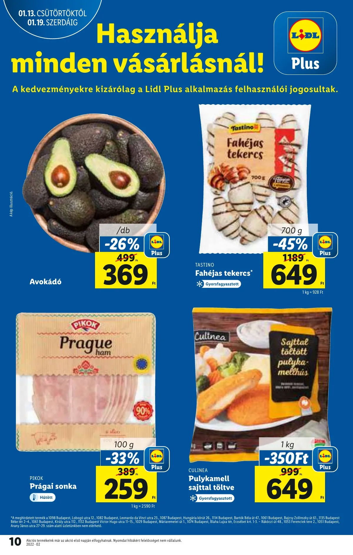 Lidl akciós újság 01.13–01.13 – 10. oldal