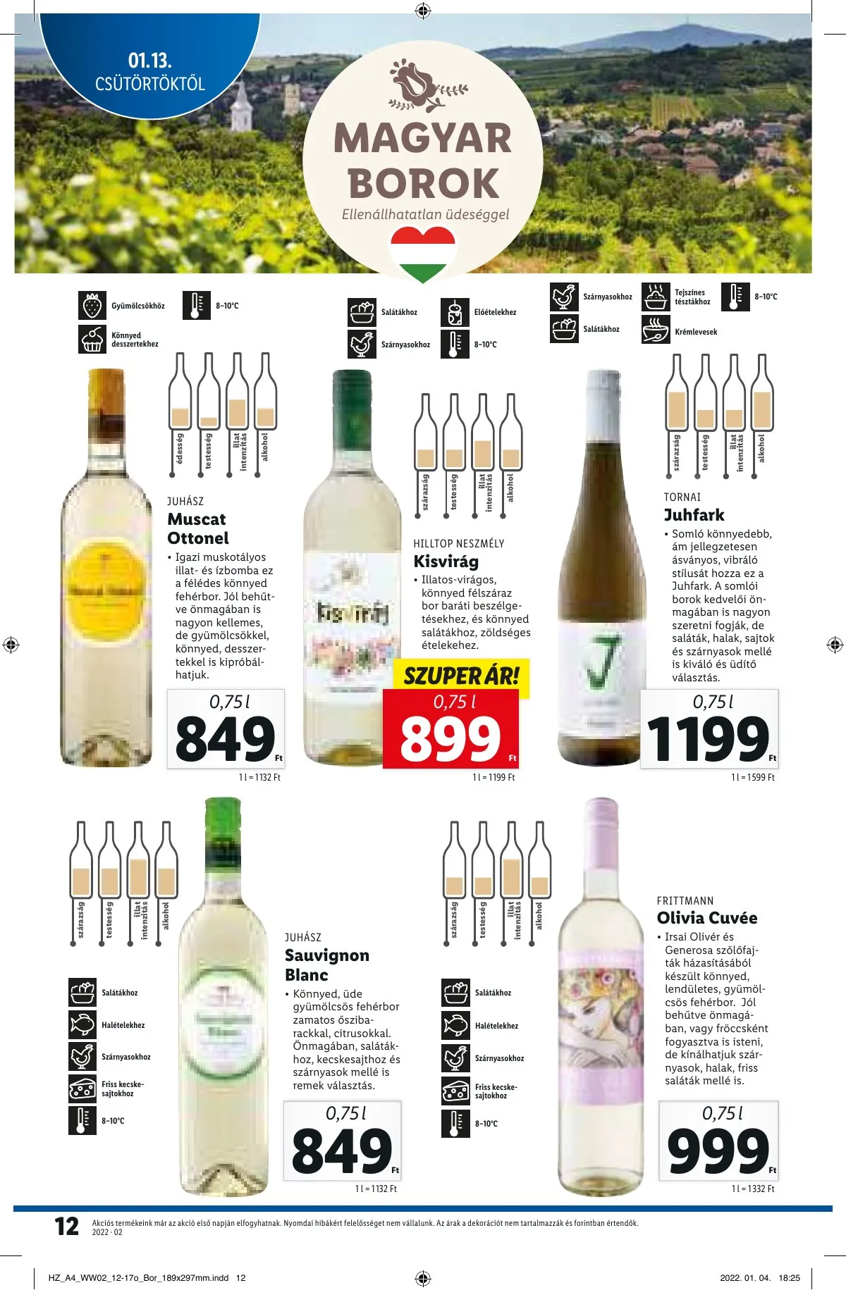 Lidl akciós újság 01.13–01.13 – 12. oldal