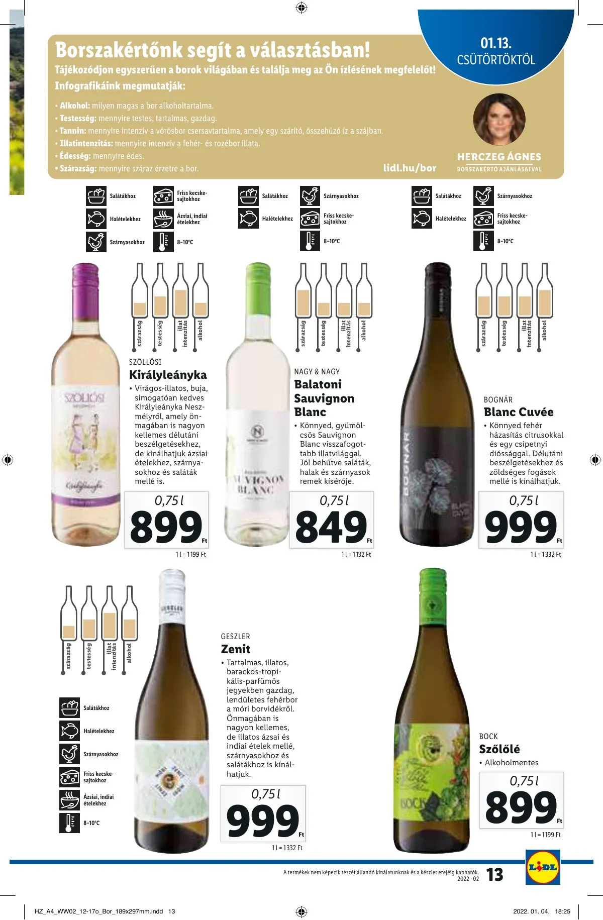Lidl akciós újság 01.13–01.13 – 13. oldal