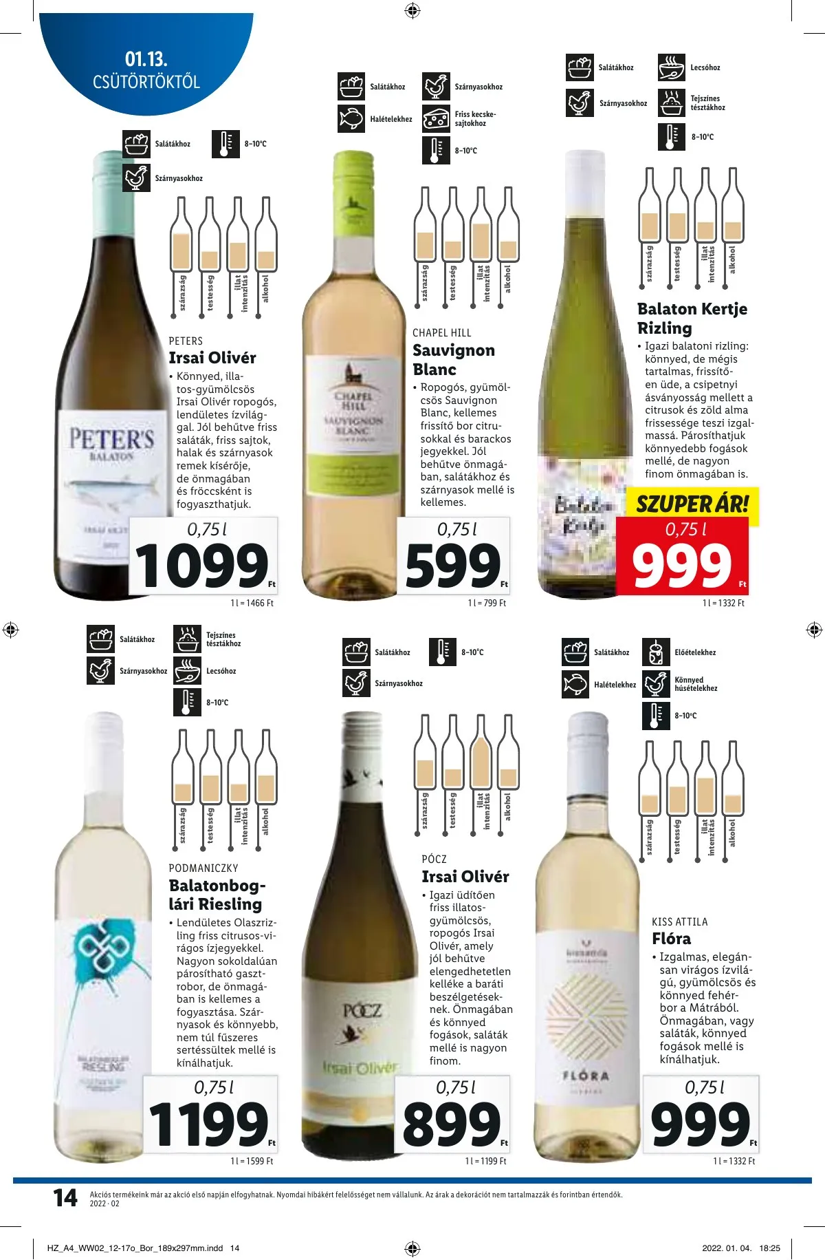Lidl akciós újság 01.13–01.13 – 14. oldal