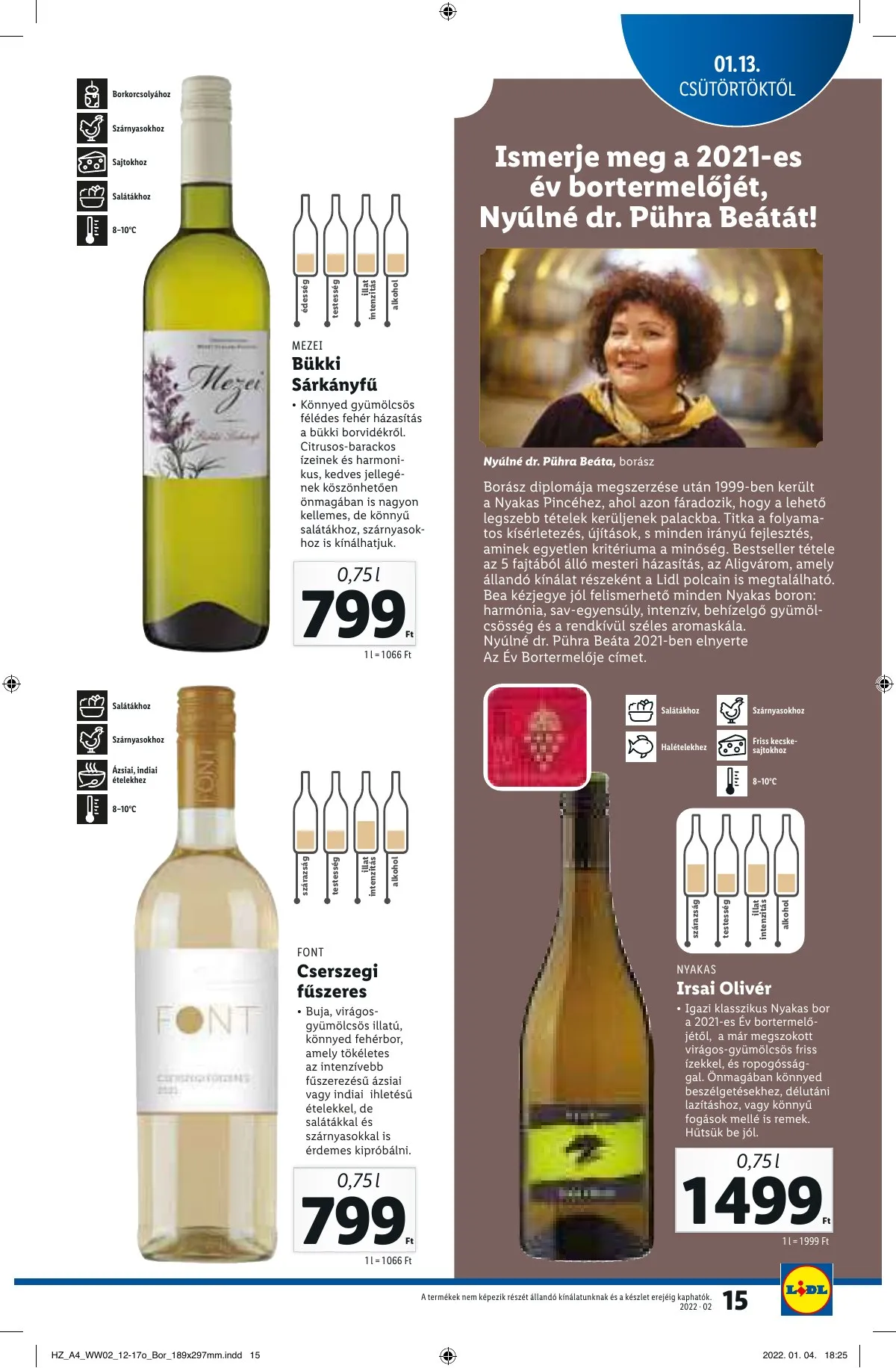 Lidl akciós újság 01.13–01.13 – 15. oldal