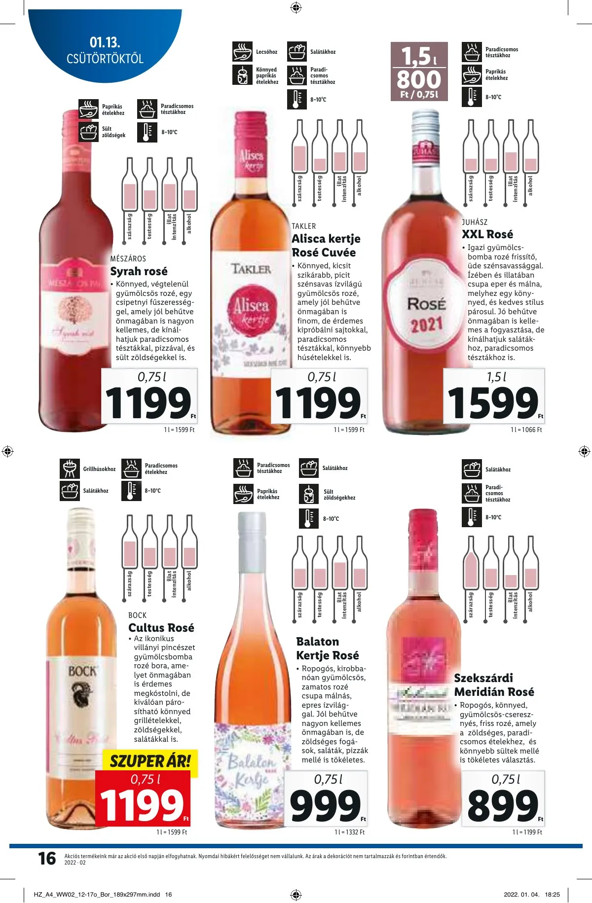 Lidl akciós újság 01.13–01.13 – 16. oldal