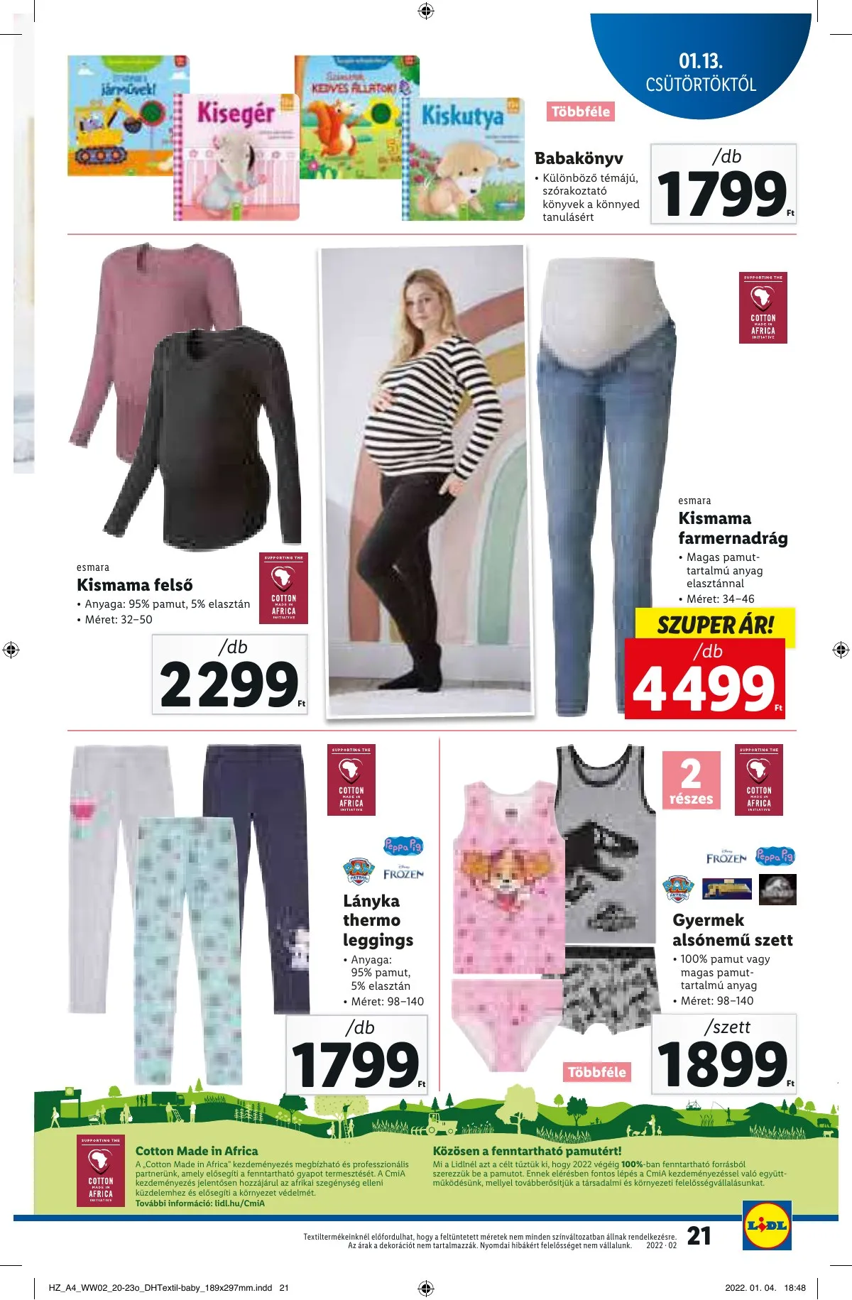 Lidl akciós újság 01.13–01.13 – 21. oldal