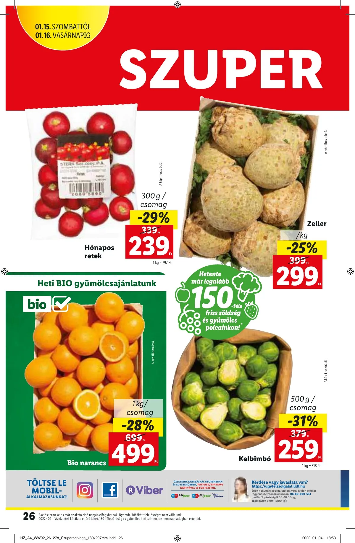 Lidl akciós újság 01.13–01.13 – 26. oldal