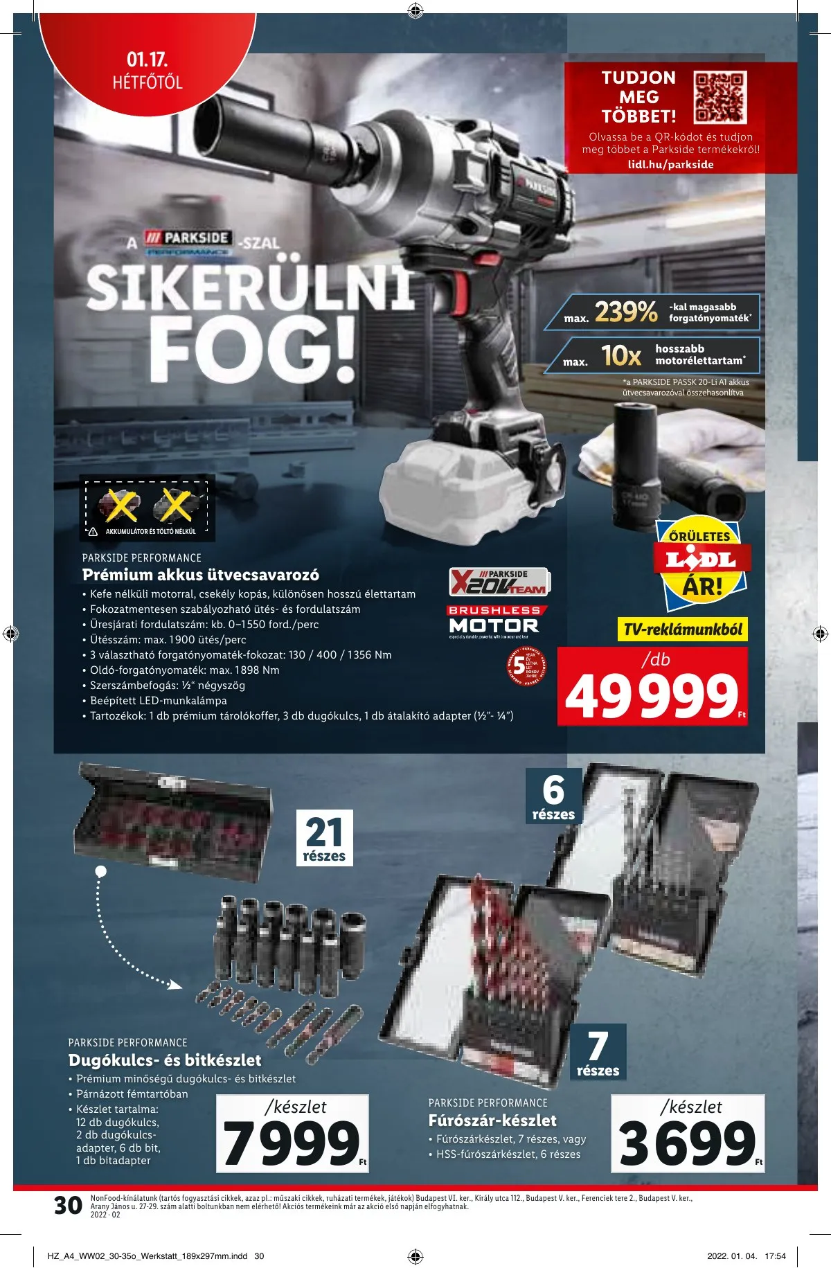 Lidl akciós újság 01.13–01.13 – 30. oldal