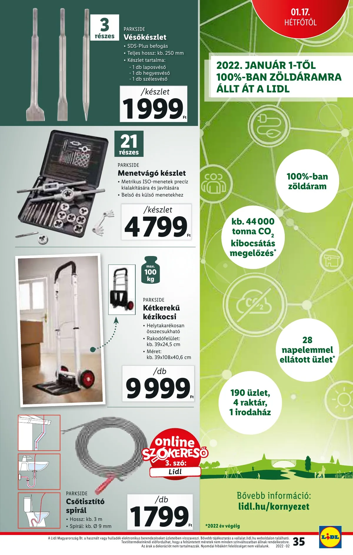 Lidl akciós újság 01.13–01.13 – 35. oldal