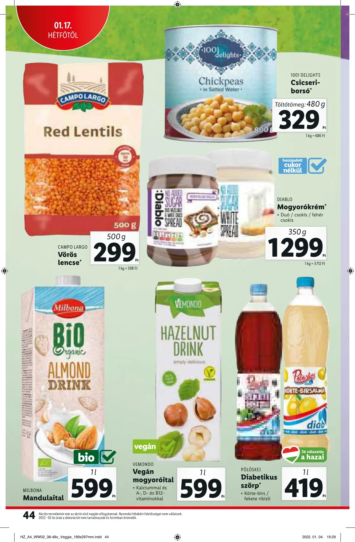 Lidl akciós újság 01.13–01.13 – 44. oldal