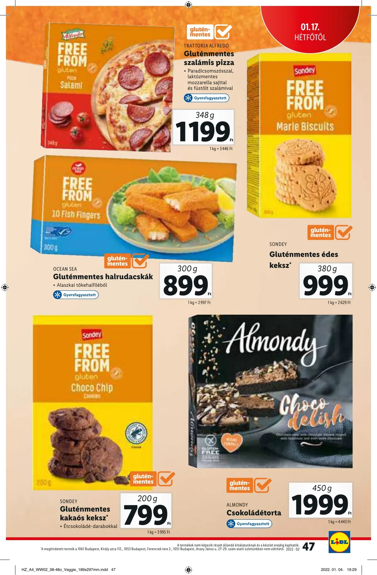 Lidl akciós újság 01.13–01.13 – 47. oldal