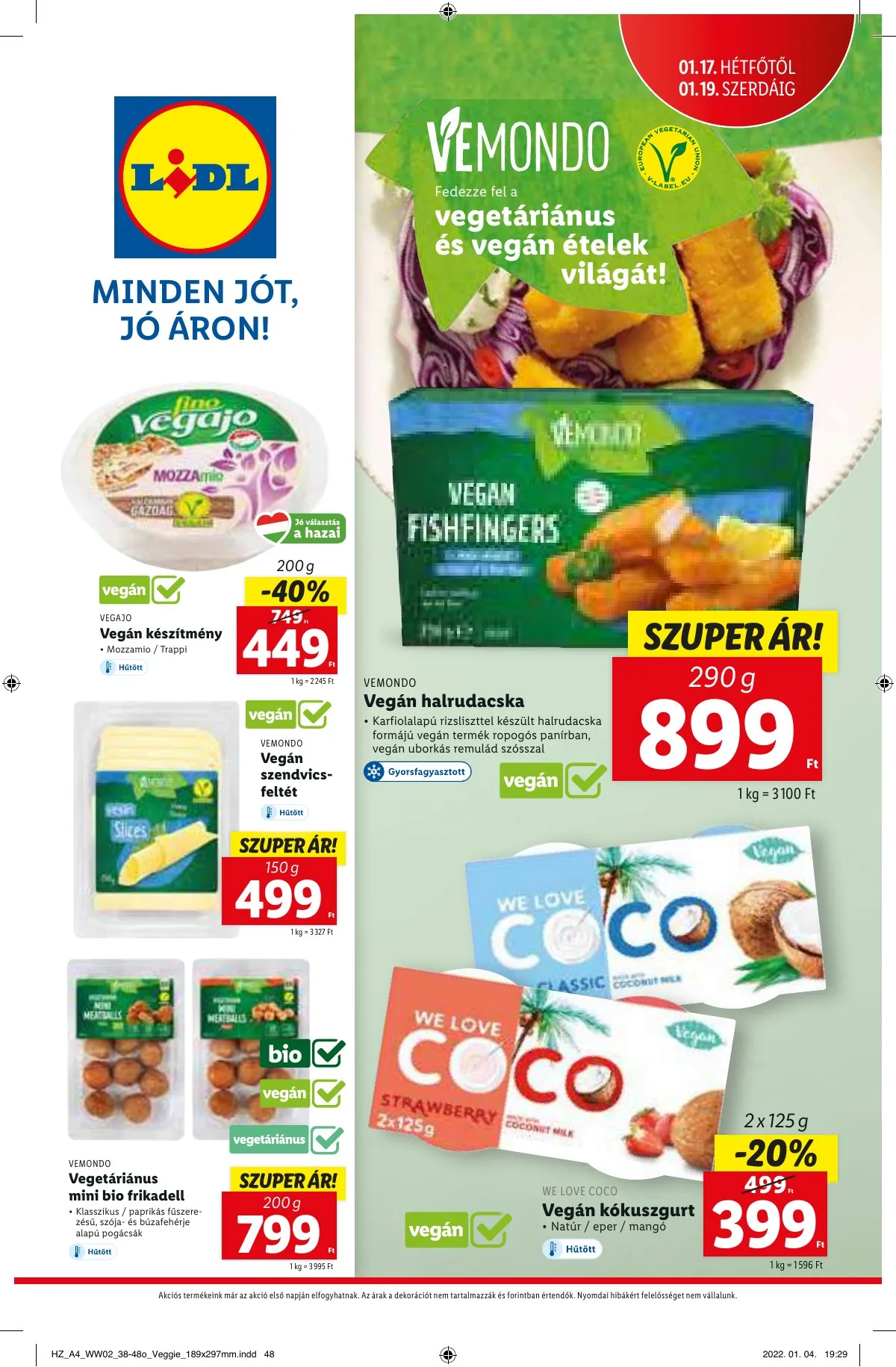 Lidl akciós újság 01.13–01.13 – 48. oldal