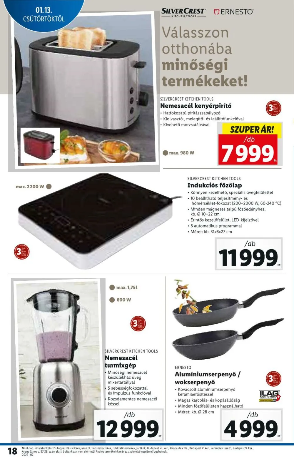 Lidl akciós újság 01.13–01.19 – 18. oldal