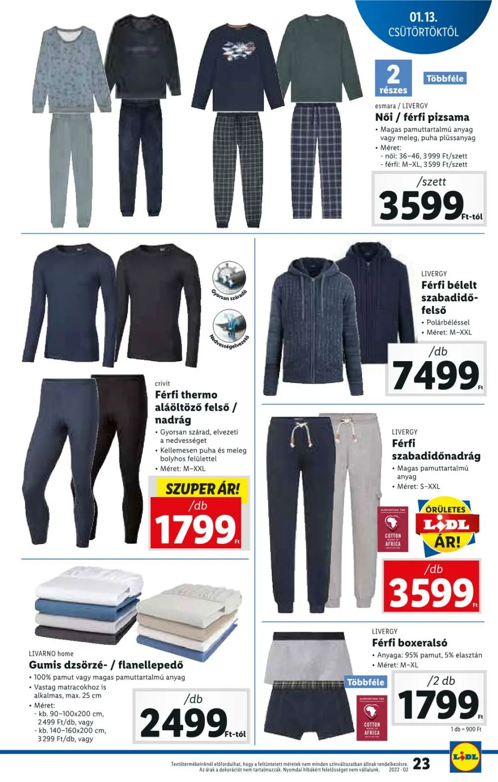 Lidl akciós újság 01.13–01.19 – 23. oldal