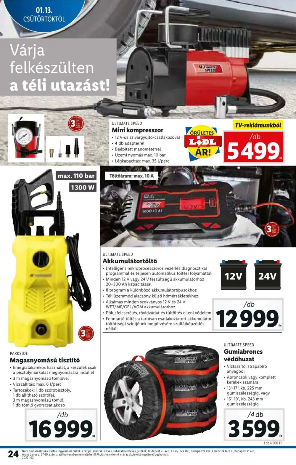 Lidl akciós újság 01.13–01.19 – 24. oldal