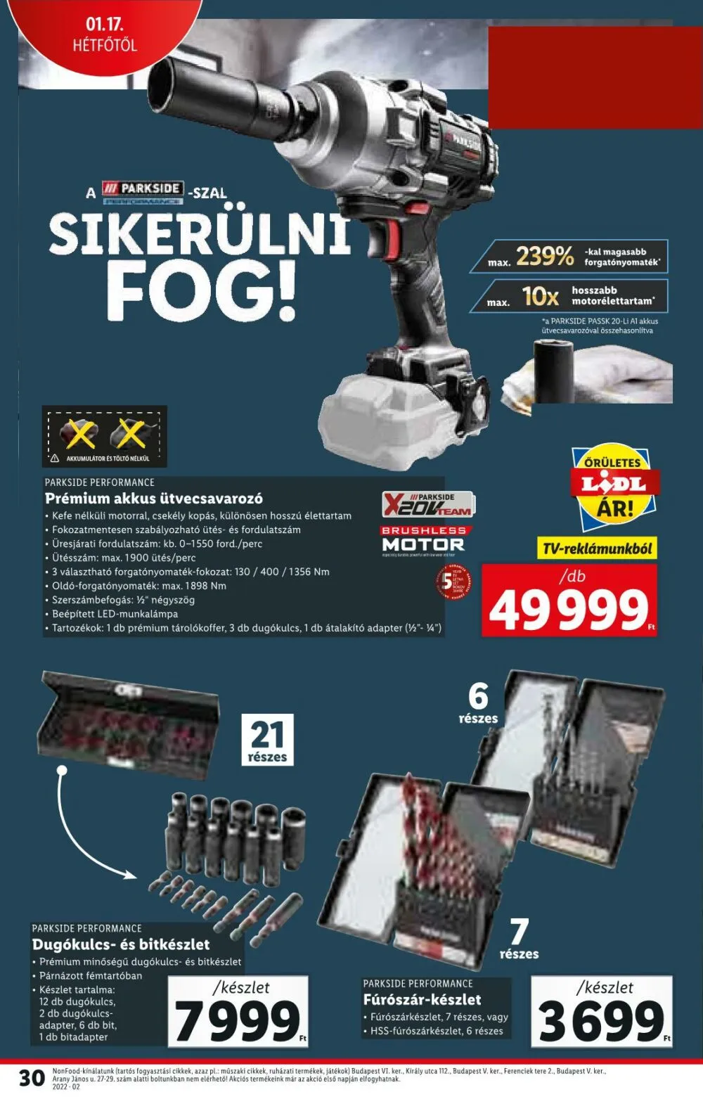 Lidl akciós újság 01.13–01.19 – 30. oldal