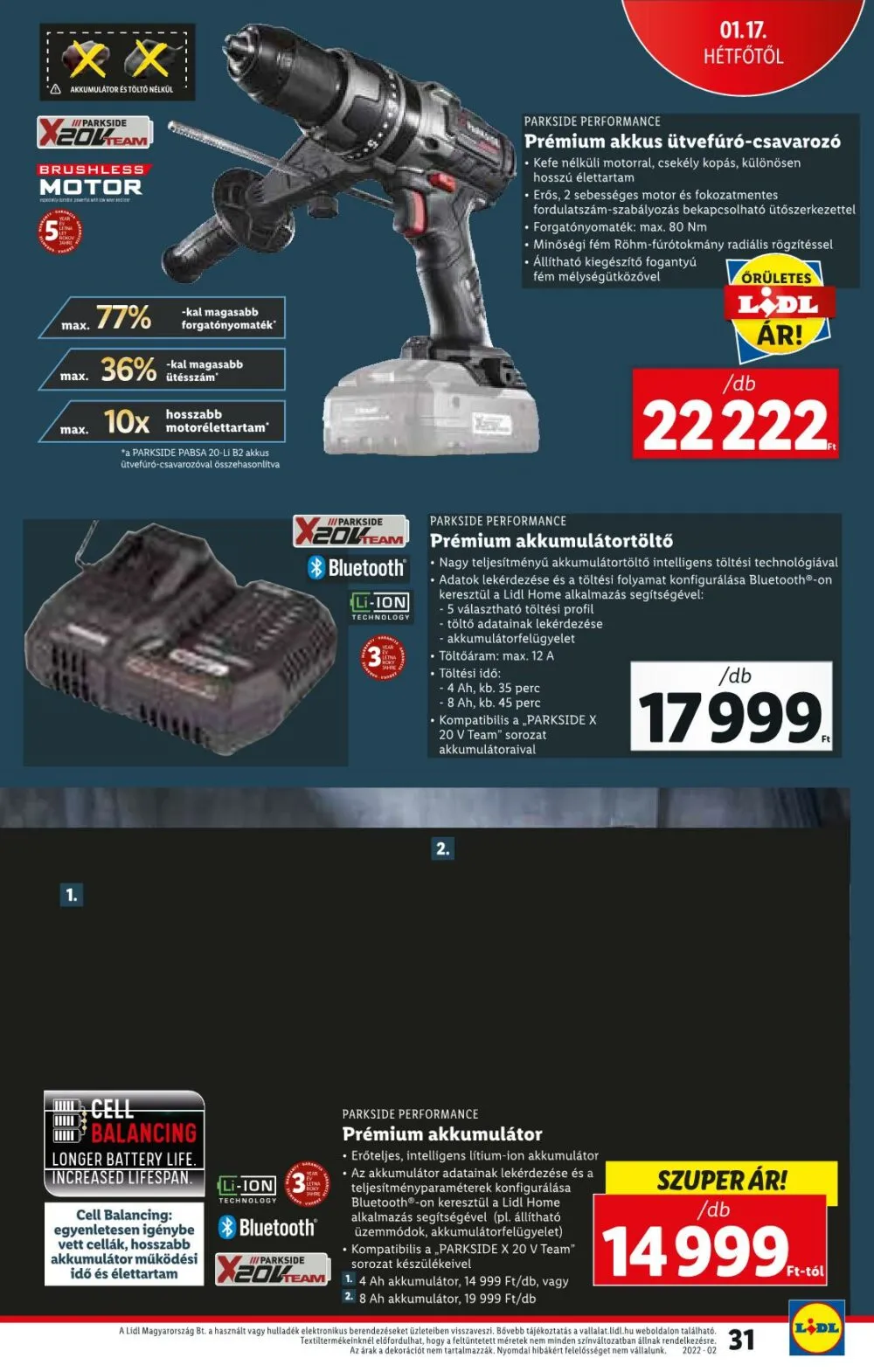 Lidl akciós újság 01.13–01.19 – 31. oldal