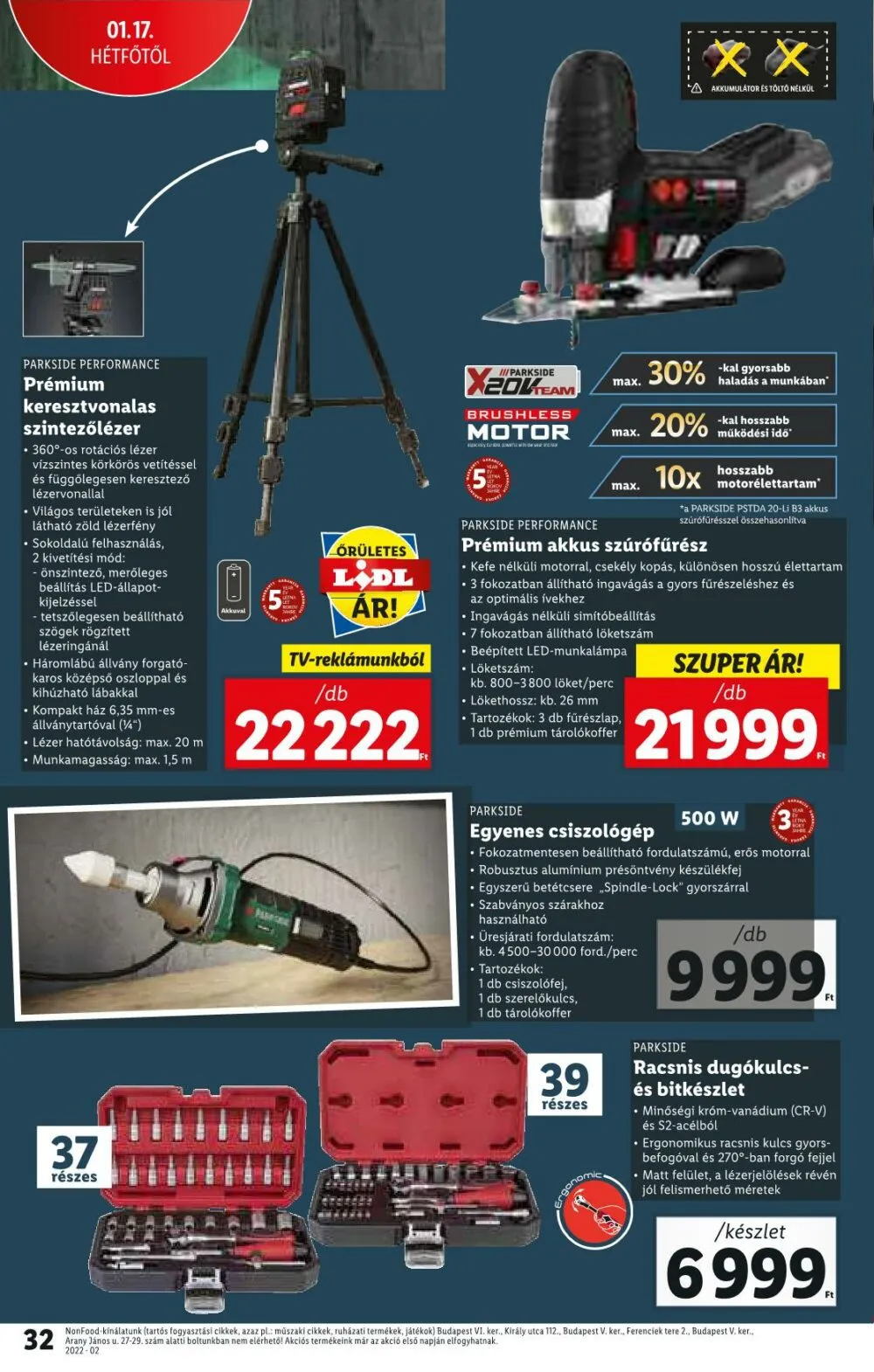 Lidl akciós újság 01.13–01.19 – 32. oldal
