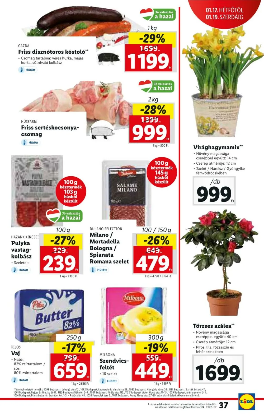 Lidl akciós újság 01.13–01.19 – 37. oldal