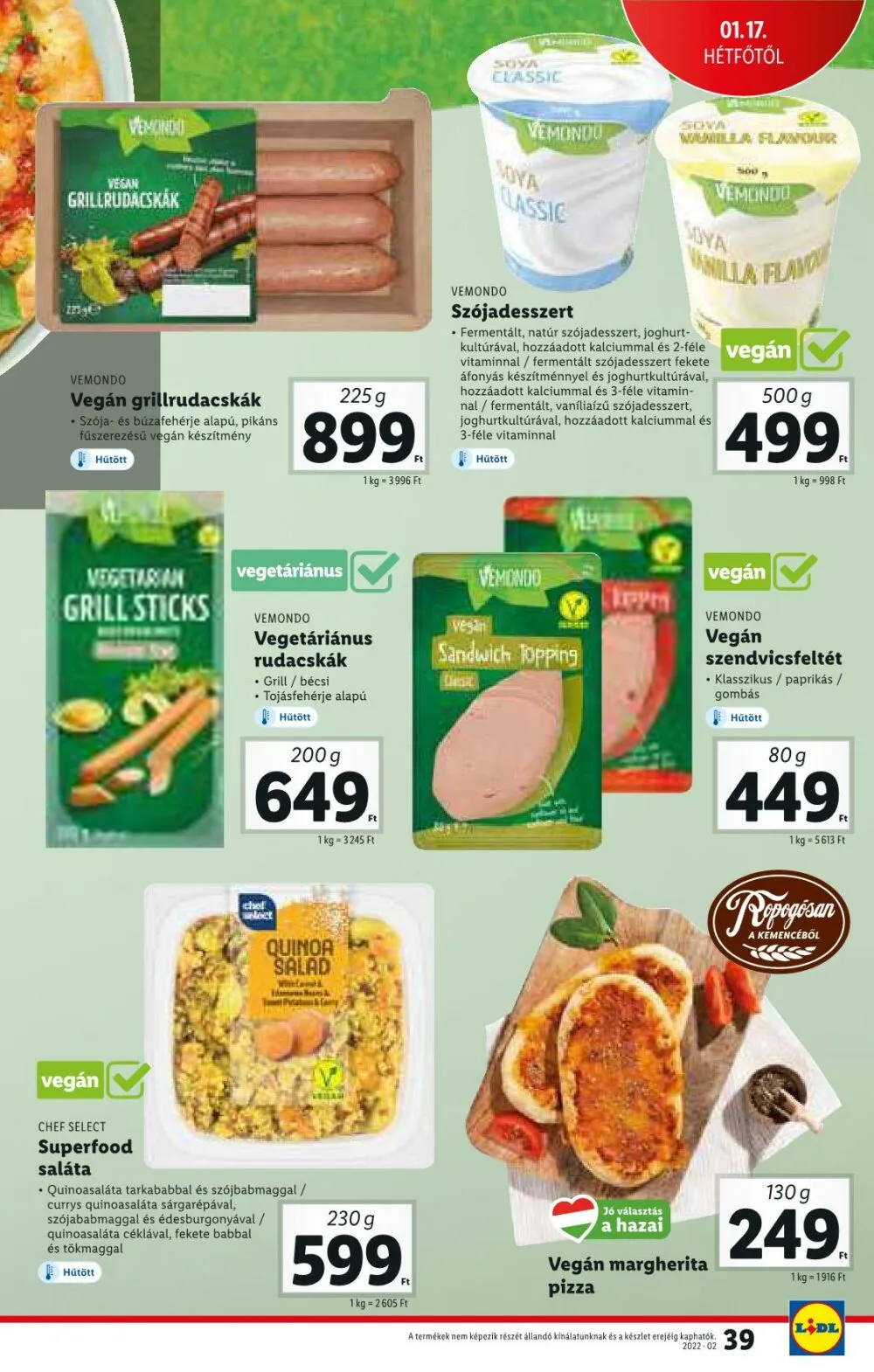 Lidl akciós újság 01.13–01.19 – 39. oldal