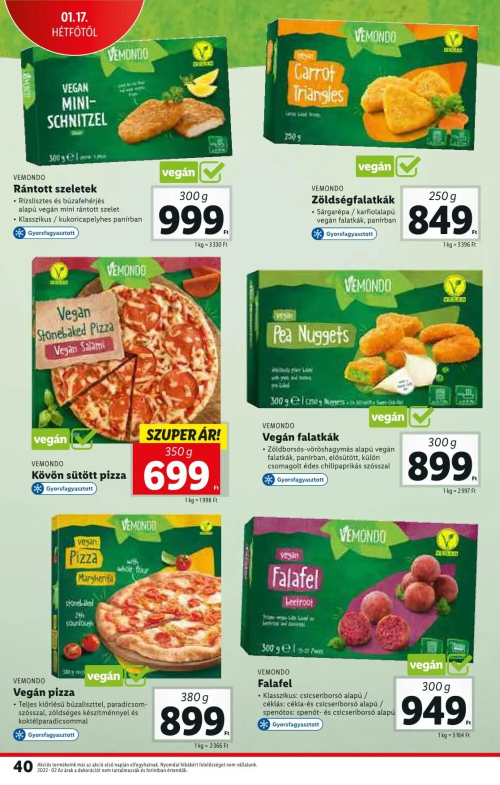 Lidl akciós újság 01.13–01.19 – 40. oldal