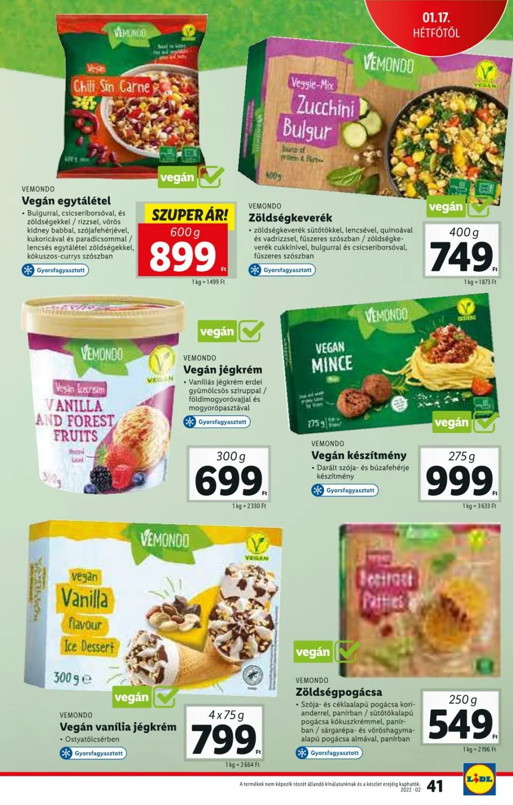 Lidl akciós újság 01.13–01.19 – 41. oldal