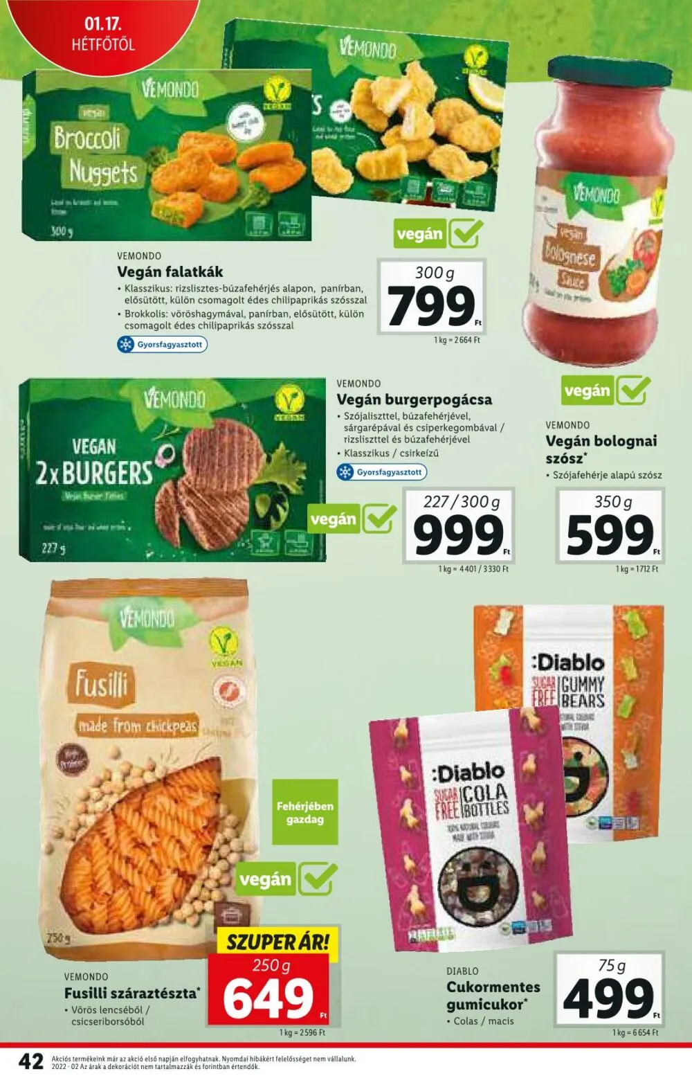 Lidl akciós újság 01.13–01.19 – 42. oldal