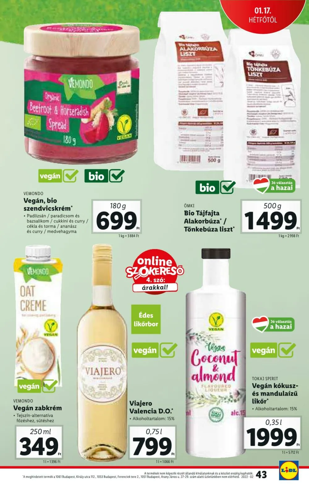 Lidl akciós újság 01.13–01.19 – 43. oldal
