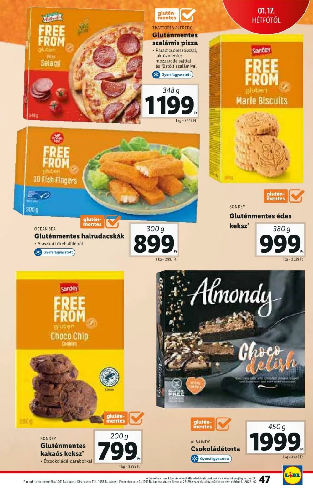 Lidl akciós újság 01.13–01.19 – 47. oldal