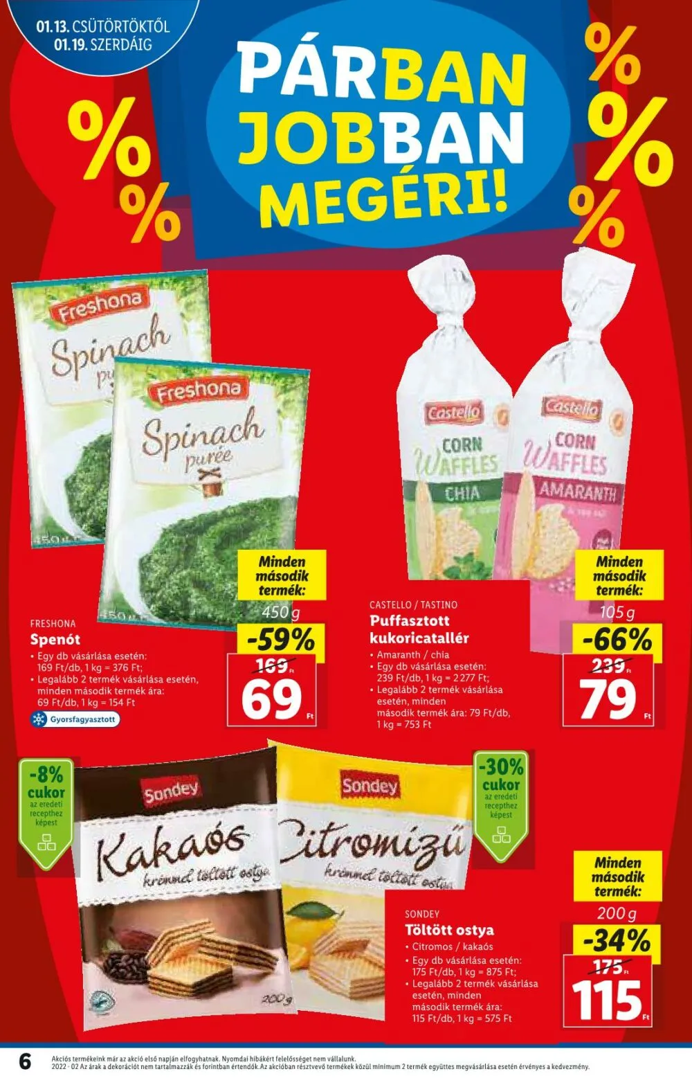 Lidl akciós újság 01.13–01.19 – 6. oldal