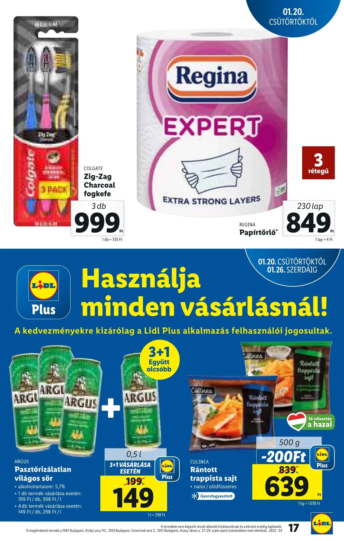 Lidl akciós újság 01.20–01.20 – 17. oldal